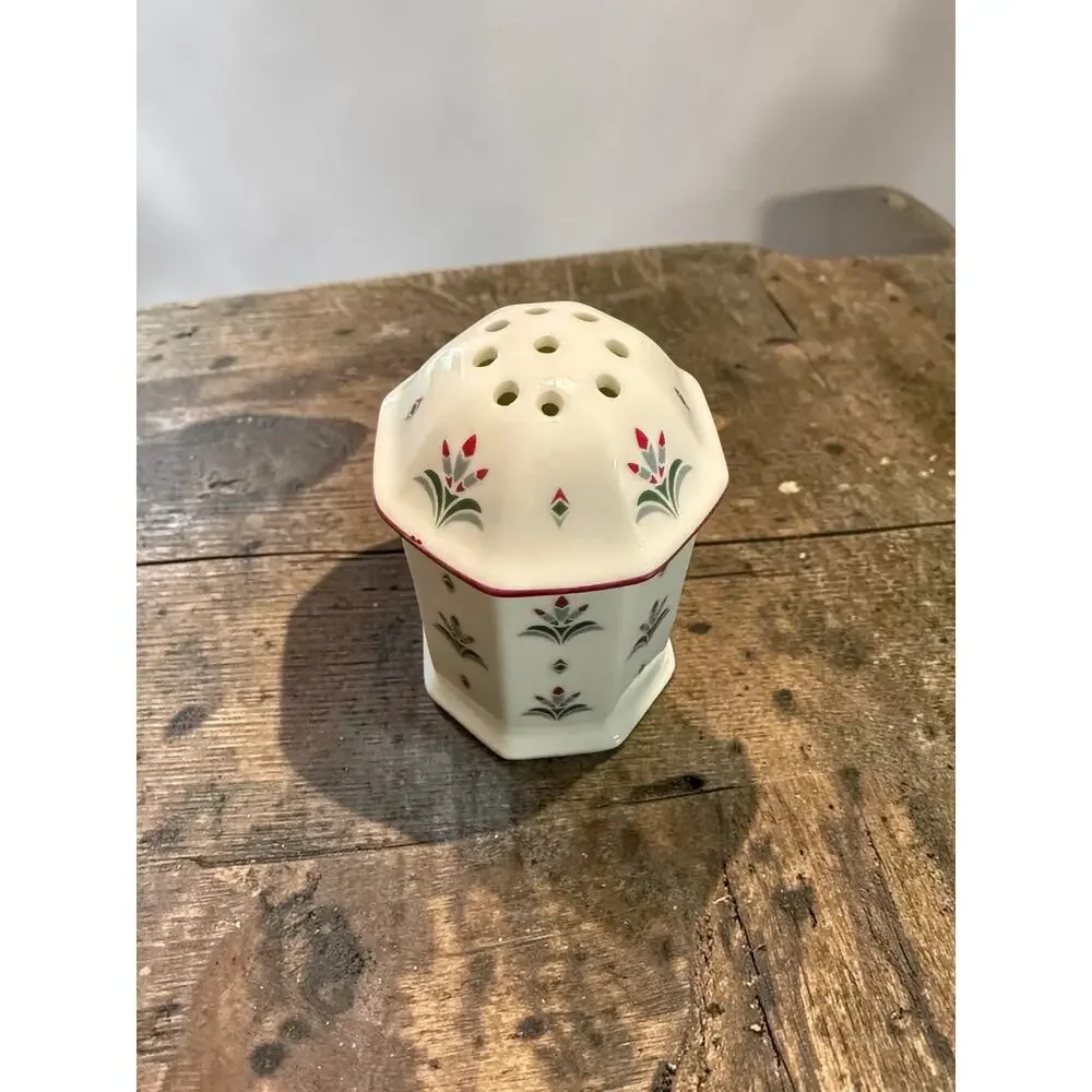 Vintage Merle Norman Cosmetics Hexagonal Salt Shaker